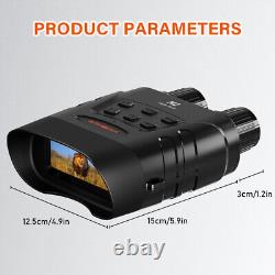 Night Vision Goggles Digital Zoom Binoculars Infrared Darkness Surveillance NVG