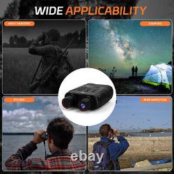 Night Vision Goggles Digital Zoom Binoculars Infrared Darkness Surveillance NVG