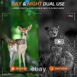 Night Vision Goggles Digital Zoom Binoculars Infrared Darkness Surveillance NVG