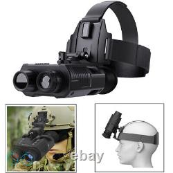 Night Vision Goggles Head Mounted Binoculars 4X HD Infrared Outdoor for Hunting