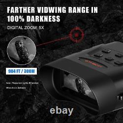 Night Vision Goggles Infrared Digital Binoculars For Total Darkness Surveillance