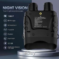 Night Vision Goggles Infrared Digital Binoculars For Total Darkness Surveillance