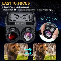 Night Vision Goggles, Infrared Digital Binoculars, Rechargeable Night-Vision