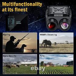 Night Vision Goggles, Infrared Digital Binoculars, Rechargeable Night-Vision