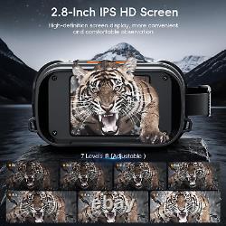 Night Vision Goggles, Night Vision Binoculars for Adults, 10X Digital Zoom, 2.8