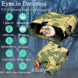 Night Vision Goggles Night Vision Binoculars for Total Darkness, Digital Infrared