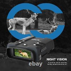 Night Vision Goggles with 4 Large LCD 3.6-10.8X Zoom Camera Video Recorder 64G