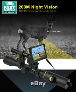 Night Vision Hawk 200 MM Digital Night Vision Scope System