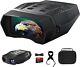Night Vision Lcd Digital Screen Binoculars Goggles 32gb Infrared Color W Cases