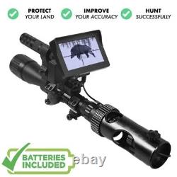 Night Vision M-PRO2 Infrared Rifle Scope 850nm IR HD Camera DVR 2023 TOP VERSION
