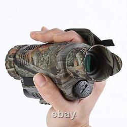 Night Vision Monocular 5X40 Night Vision Infrared IR Camera HD Digital Night Vis