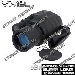 Night Vision Monocular Digital NV Camera Goggles Binoculars Hunting Security DVR