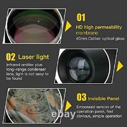 Night Vision Monocular Kit Portable Infrared Digital Monocular Telescope with