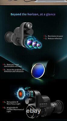 Night Vision Monocular Rifle Scope NV710S 1x Optical 3.5x Digital Zoom + Reticle