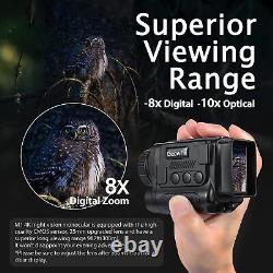 Night Vision Monocular Upgraded Digital Night Vision Infrared Goggles Binoculars