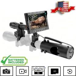 Night Vision PRO 3 Rifle Scope Hunting Sight Infrared 850nm IR HD Cam DVR 2023