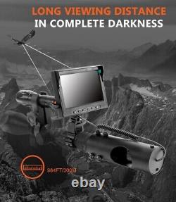 Night Vision PRO 3 Rifle Scope Hunting Sight Infrared 850nm IR HD Cam DVR 2023