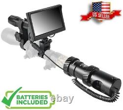 Night Vision PRO 4 Rifle Scope Hunting Sight Infrared 850nm IR HD Camera 2024