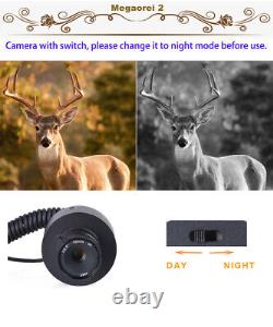 Night Vision PRO Infrared Rifle Scope Hunting Sight 850nm IR HD Camera DVR 2022