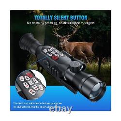 Night Vision Scope 1080P Infrared Digital Night Vision Hunting Scope Reticle