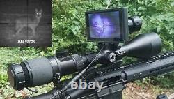 Night Vision Scope IR camera & monitor- DC1000EWM withNear Eye Display for glasses