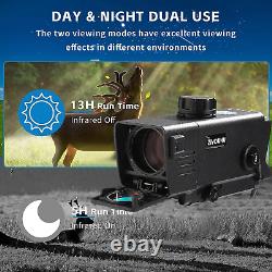Night Vision Scope MS32 Mount NV Sight Optical 3.5x32 Digital Infrared Monocular