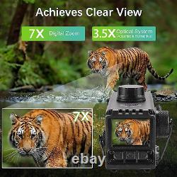 Night Vision Scope MS32 Mount NV Sight Optical 3.5x32 Digital Infrared Monocular