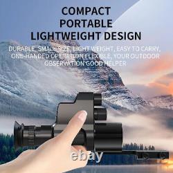 Night Vision Scope Rail Mount Sights 4X Optical Zoom Digital Infrared Riflescope