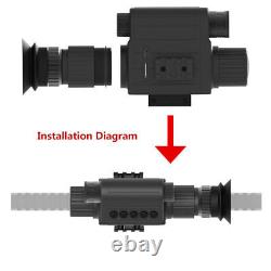 Night Vision Scope for Hunting Infrared Riflescope Monocular Zoomable DigitalCam