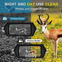 Night Vision and Day Binoculars for Hunting in 100% Darkness Digital Infrared