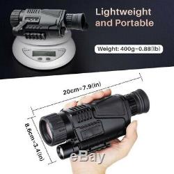 Night Vision infrared digital video camera 5x40 Monocular Hunting / surveillance