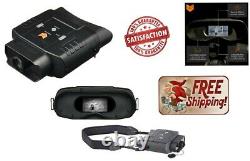 Nightfox 100V Digital Night Vision Infrared Binocular Zoom 3x20 Hunting Camping