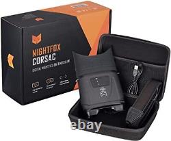 Nightfox NF-CORSAC Corsac HD Digital Infrared Night Vision Goggles, 32GB Memory