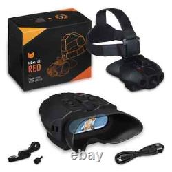 Nightfox RED HD Digital Night Vision Goggles Extra Wide FOV Covert Infrared