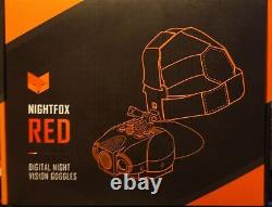 Nightfox RED HD Digital Night Vision Goggles Extra Wide FOV Covert Infrared