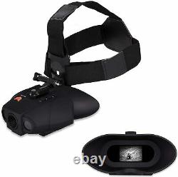 Nightfox Swift 1x Optical 2x Digital Zoom Infrared Night Vision Goggles with Mount