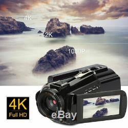 ORDRO AC3 4K 24MP WIFI Night Vision Digital Video Camera Camcorder Recorder SPL