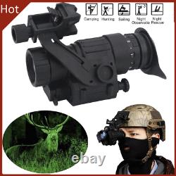 Outdoor Hunting Infrared HD Digital IR Monocular Vision Helmet Telescope SFS