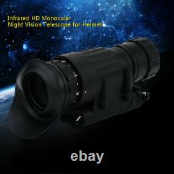 Outdoor Hunting Infrared HD Digital IR Monocular Vision Helmet Telescope SFS