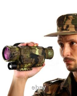 P15S 5X Optical Zoom 8X Digital Zoom Night Vision Infrared 16GB Monocular Scope