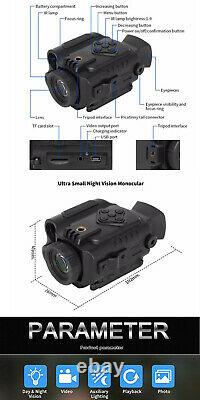 P4-0118 IR Infrared Night Vision Monocular NVM NVG Scope Offers Accepted
