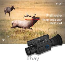 PARDNV008P Infrared Night Vision Monocular Waterproof IR 200m Scope Hunting Cam