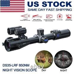PARD 4x50 DS35 Digital Night Vision Riflescope with Laser Rangefinder (850nm)
