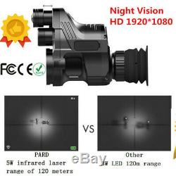 PARD Hunting Digital Night Vision Goggles Scope-NV007 800x600 IR Rifle Scope