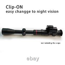 PARD NV007V Clip On Night Vision Scope IR HD Optical Monocular For Hunting