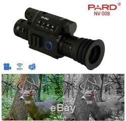 PARD NV008 Digital Night Vision Day Rifle Scope Handheld Spotter 200m NV range