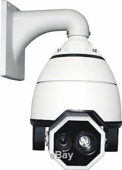 PTZ Speed 7 Dome 700TVL Camera 360X Zoom Outdoor Fill Light IR 650ft AC24V 360A