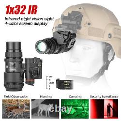 PVS18 IR Night Vision Monocular Infrared NVG 1X32 Digital Optics for Helmet EE