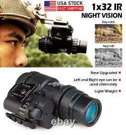 PVS18 Night Vision Sight NVG 1X32 Infrared Digital Scope Night Vision Monocular