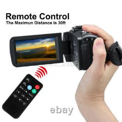 Pro Full HD WIFI 30MP 3'' LCD Digital Camcorder Video DV Camera Mic Night Vision